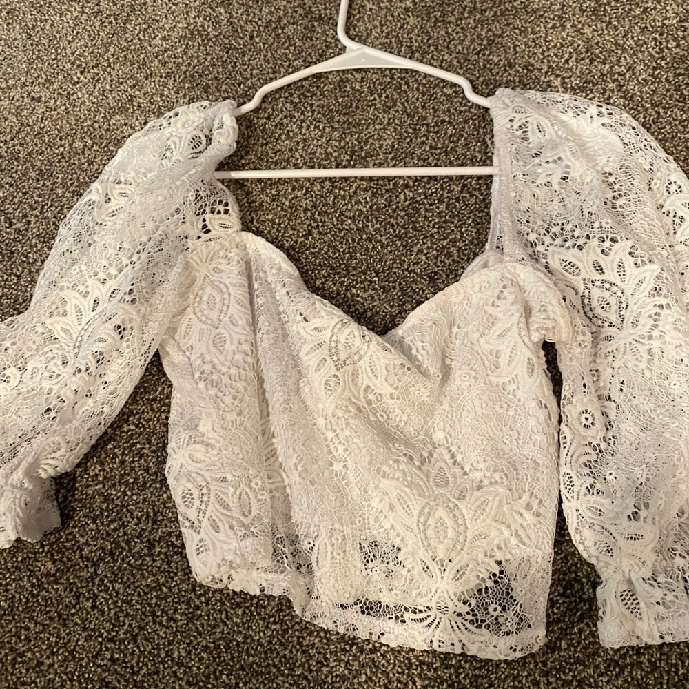 Black Milk Lacy Top Size M
